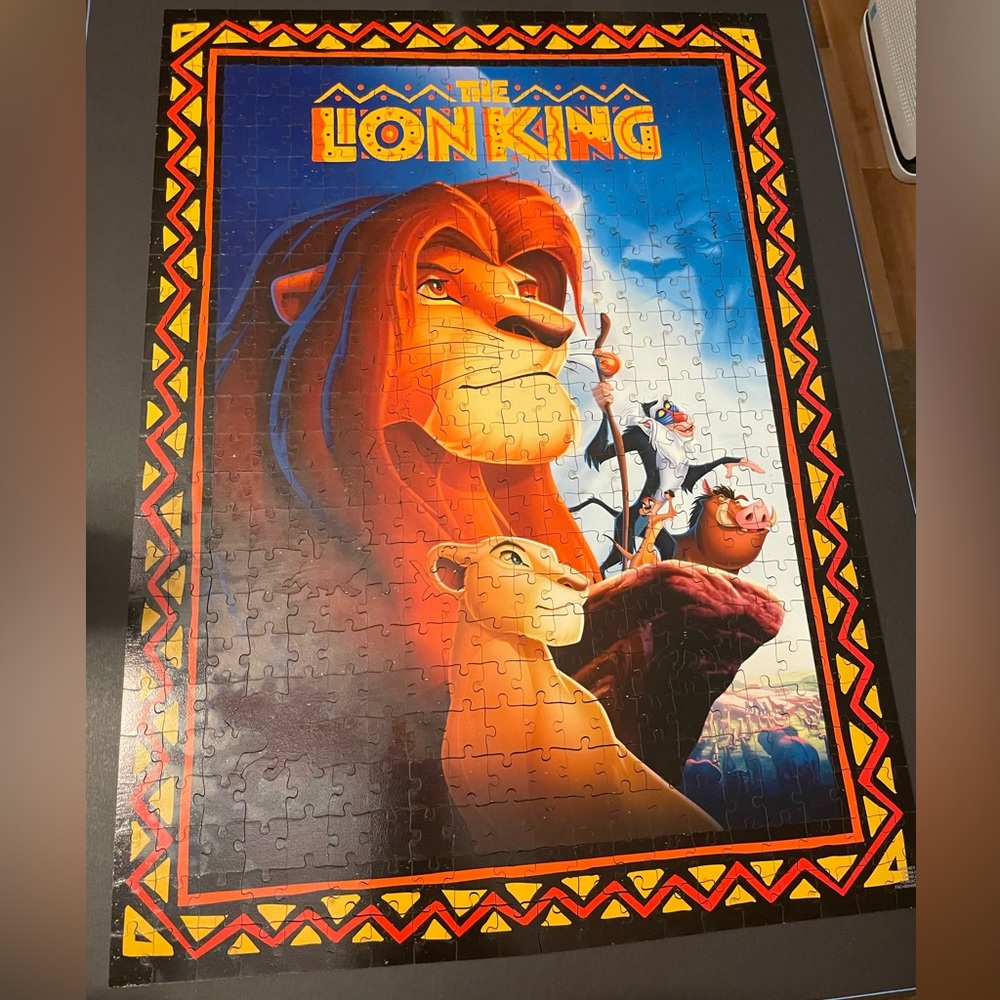 Disney Parks “The Lion King” 500-piece WOOD Puzzle 🧩
